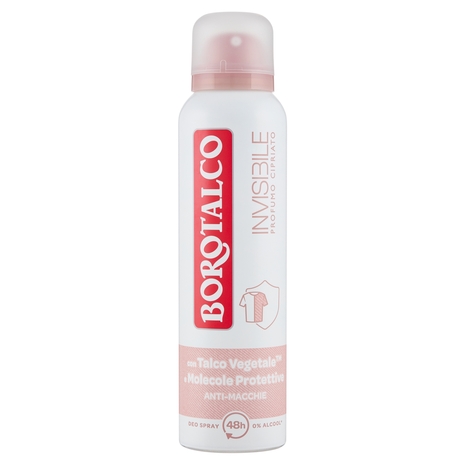 Borotalco Invisibile Profumo Cipriato Deo Spray 150 ml